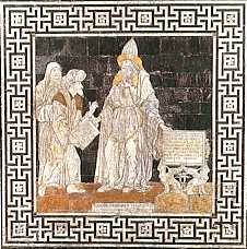 Hermes Mercurio Trismegisto - Mosaico de la catedral de Siena