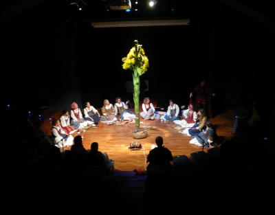 Escena de Noche de Brujas